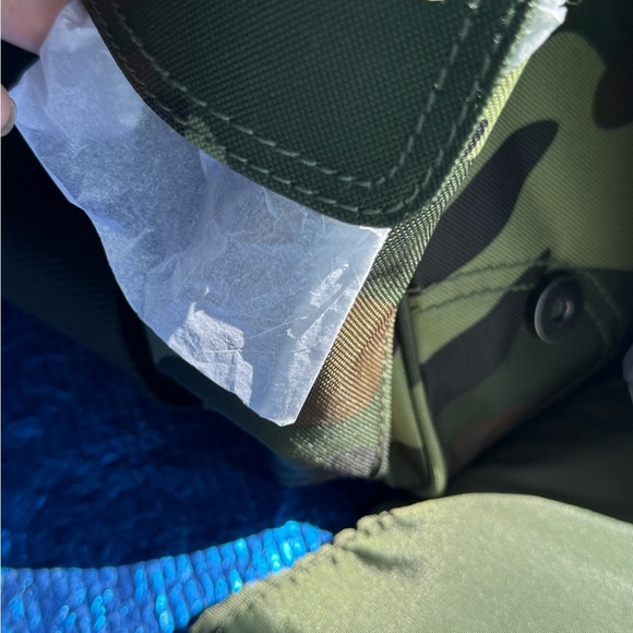 NWT Kalencom New Orleans Camo Diaperbag/Messenger Bag. Daddy Diaper Bag - Picture 7 of 16